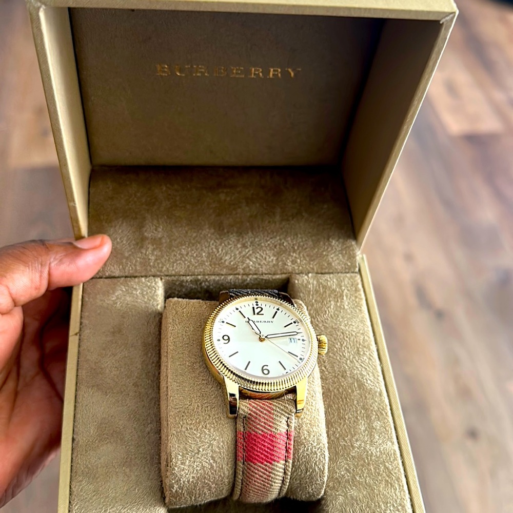 Woman’s Burberry watch